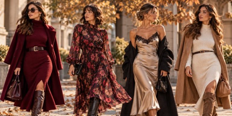 Vestidos de otoño invierno 2026 2027